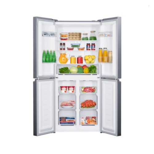 Haier 522L Multi Door Refrigerator with Twin Inverter (Glass Piano Black) | HRF-IG585EM(GB)