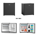 HAIER 42L MINI BAR FRIDGE - METAL BLACK | HR68H