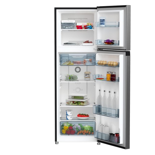 Hitachi 260L 2 Door Refrigerator Top Freezer Carbon Line | HRTN5275MFXMY