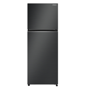 HITACHI 409L GRAND CARBON LINE TOP FREEZER REFRIGERATORS - BRILLIANT BLACK | HRTN6443SBBKMY