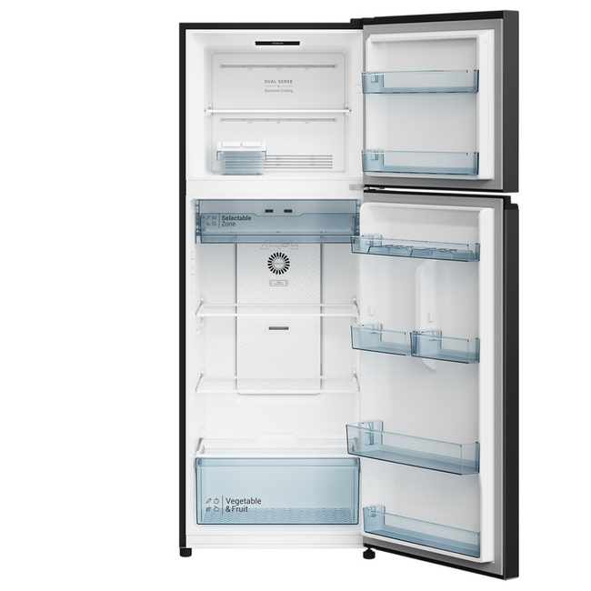 HITACHI 409L GRAND CARBON LINE TOP FREEZER REFRIGERATORS