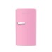 [NUR] isonic 110L Single Door Vintage Refrigerator (Candy Pink) | ISR-BC110LH