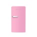 isonic 110L Single Door Vintage Refrigerator (Candy Pink) | ISR-BC110LH