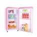 isonic 110L Single Door Vintage Refrigerator (Candy Pink) | ISR-BC110LH