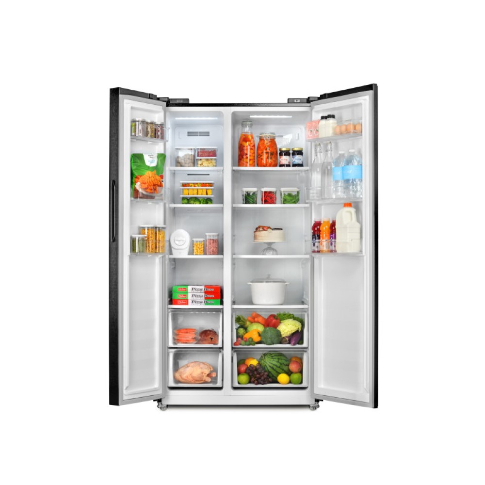 Pensonic Side by Side Door Refrigerator 560L | PSS-5601GDi