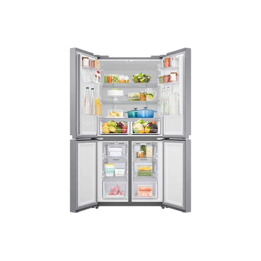 Samsung 588L French Door with Twin Cooling Plus (Gentle Silver Matt) | RF48A4000M9/ME