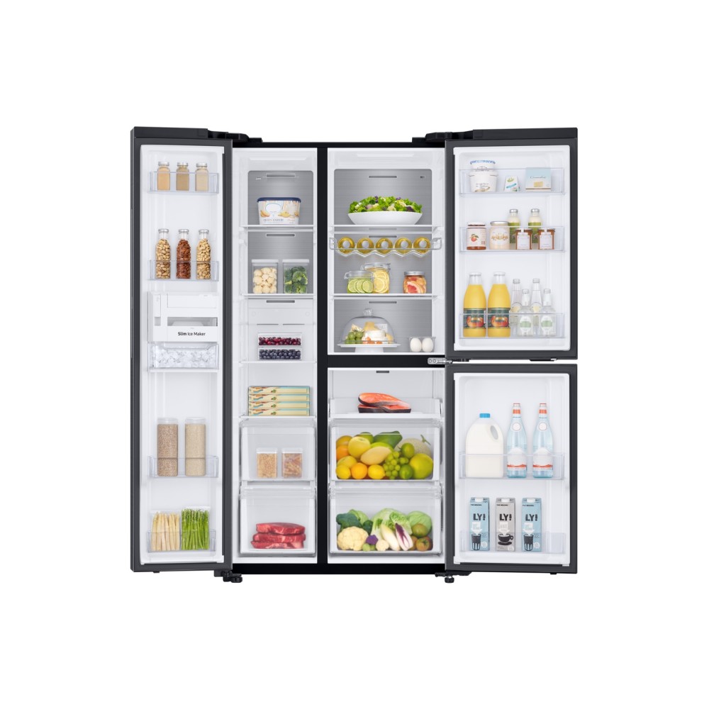 SAMSUNG 700L SIDE BY SIDE WITH FLEXZONE FRIDGE | RS63R5591B4/ME