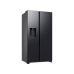 SAMSUNG 617L Refrigerator SBS -SmartThings AI Energy Black | RS70F65KNFME