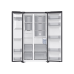 SAMSUNG 617L Refrigerator SBS -SmartThings AI Energy Black | RS70F65KNFME
