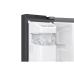 SAMSUNG 617L Refrigerator SBS -SmartThings AI Energy Black | RS70F65KNFME