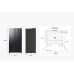 SAMSUNG 655L Refrigerator SBS -SmartThings AI Energy Black | RS70F65QNFME