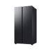 SAMSUNG 655L Refrigerator SBS -SmartThings AI Energy Black | RS70F65QNFME