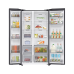 SAMSUNG 655L Refrigerator SBS -SmartThings AI Energy Black | RS70F65QNFME