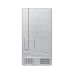 SAMSUNG 647L Refrigerator SBS -Smartthings AI Energy White Glass | RS70F65QNWME