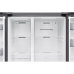SAMSUNG 647L Refrigerator SBS -Smartthings AI Energy White Glass | RS70F65QNWME