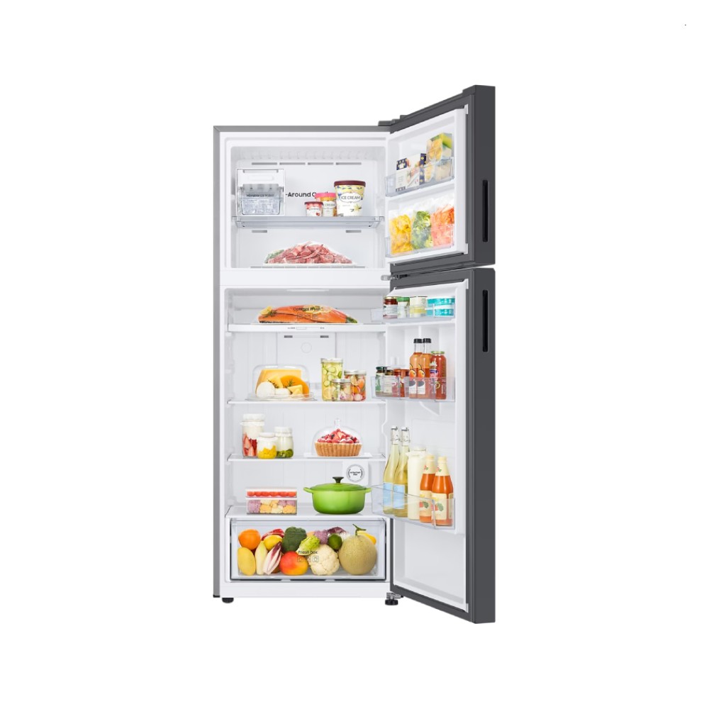 Samsung 427L Bespoke Top Mount Freezer Refrigerator 2023 (Clean White + Clean White) | RT42CB664412ME