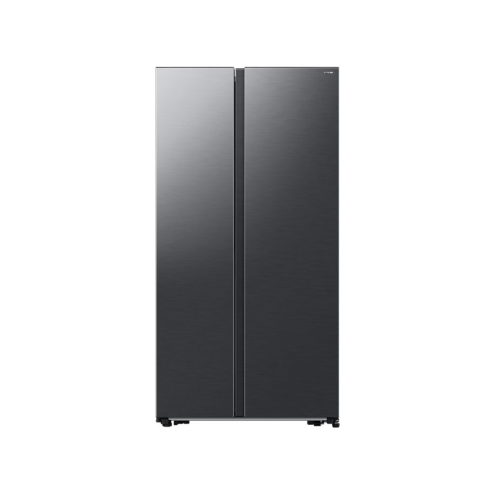 Samsung 583L Refrigerator SBS -SmartThings AI Energy Gentle Black Matt | RS57DG4000B4ME