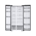 Samsung 583L Refrigerator SBS -SmartThings AI Energy Gentle Black Matt | RS57DG4000B4ME