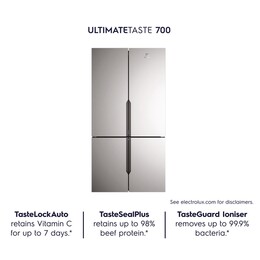 Electrolux 562L UltimateTaste 700 French Door Refrigerator | EQE5600A-S
