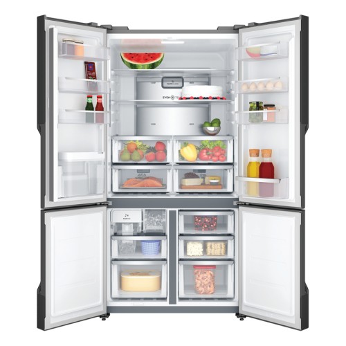 Electrolux 562L UltimateTaste 700 French Door Refrigerator with Water Dispenser | EQE5660A-B