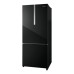 [NUR] Panasonic 422L 2-Door Bottom Freezer Refrigerator with ECONAVI INVERTER (Black) | NR-BX421WGKM