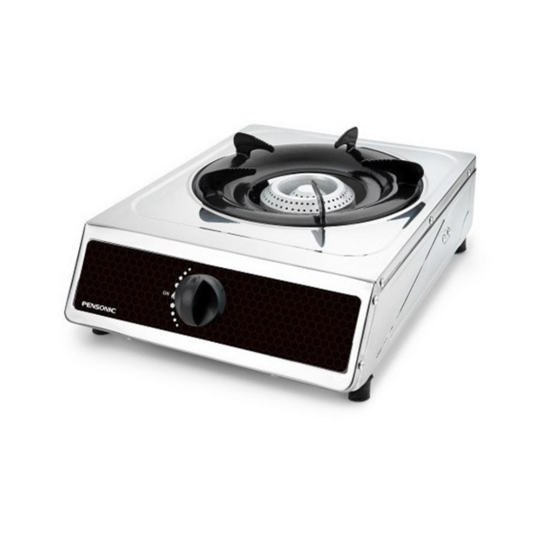 PENSONIC STAINLESS STEEL SINGLE BURNER GAS COOKER | PGC-1001S