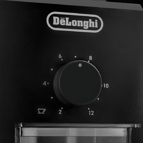 Delonghi 12 Cups Burr Coffee Grinder with 16 Grind Settings | KG79