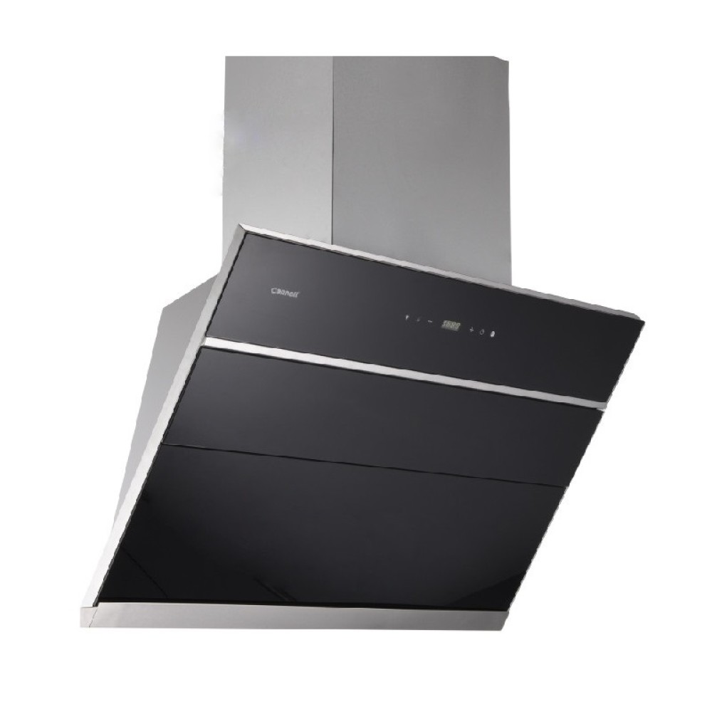 Cornell 95cm (1500m³/hr) Slope Hood (Tempered Glass)| CMH-PE75SC