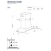 Electrolux 90cm UltimateTaste 500 Chimney Curved Glass Hood | ECT9520G