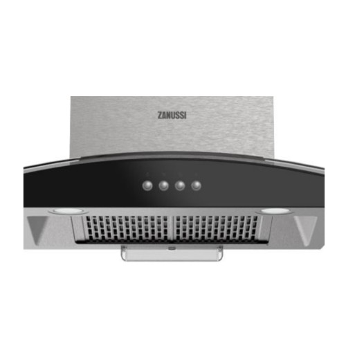 Zanussi 90cm 1200m3 Chimney Curved Glass Hood | ZHC9781X