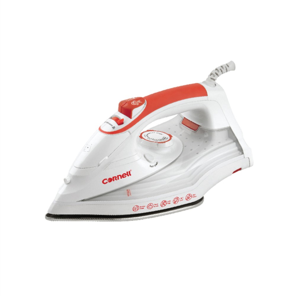 Cornell Steam Iron with Stainless Steel Soleplate (2200W) | CSI-E220SRD