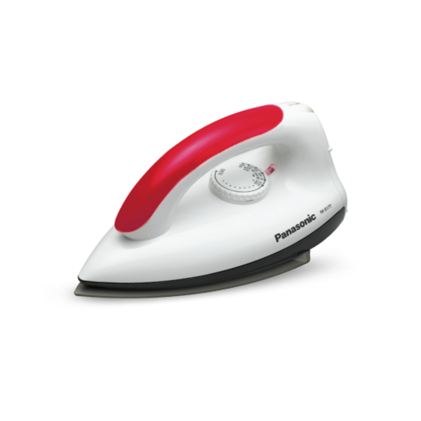 PANASONIC NON STICK DRY IRON 1000W - R.RED