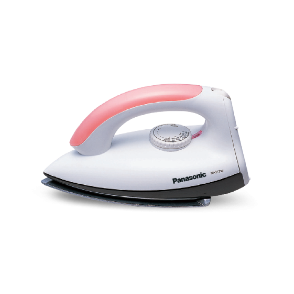 PANASONIC NON STICK DRY IRON 1000W - LIGHT PINK