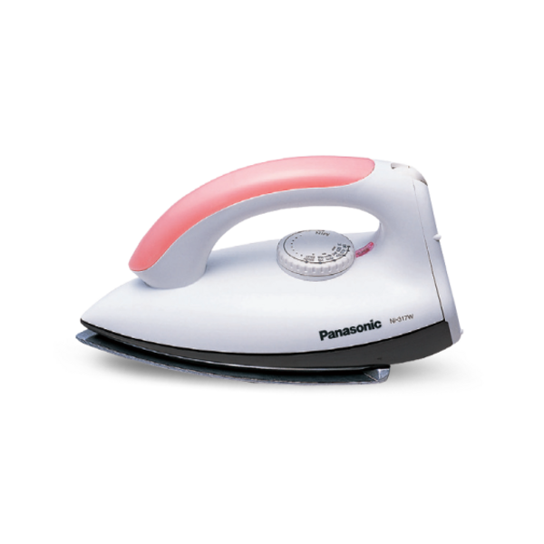 PANASONIC NON STICK DRY IRON 1000W - LIGHT PINK