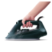 PANASONIC 2400W POWERFUL STEAM IRON & BIG SOLEPLATE - DARK GREEN | NIU450GSK