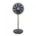 Mistral Mimica 12" High Velocity Stand Fan with Remote Control (Black) | MHV912R