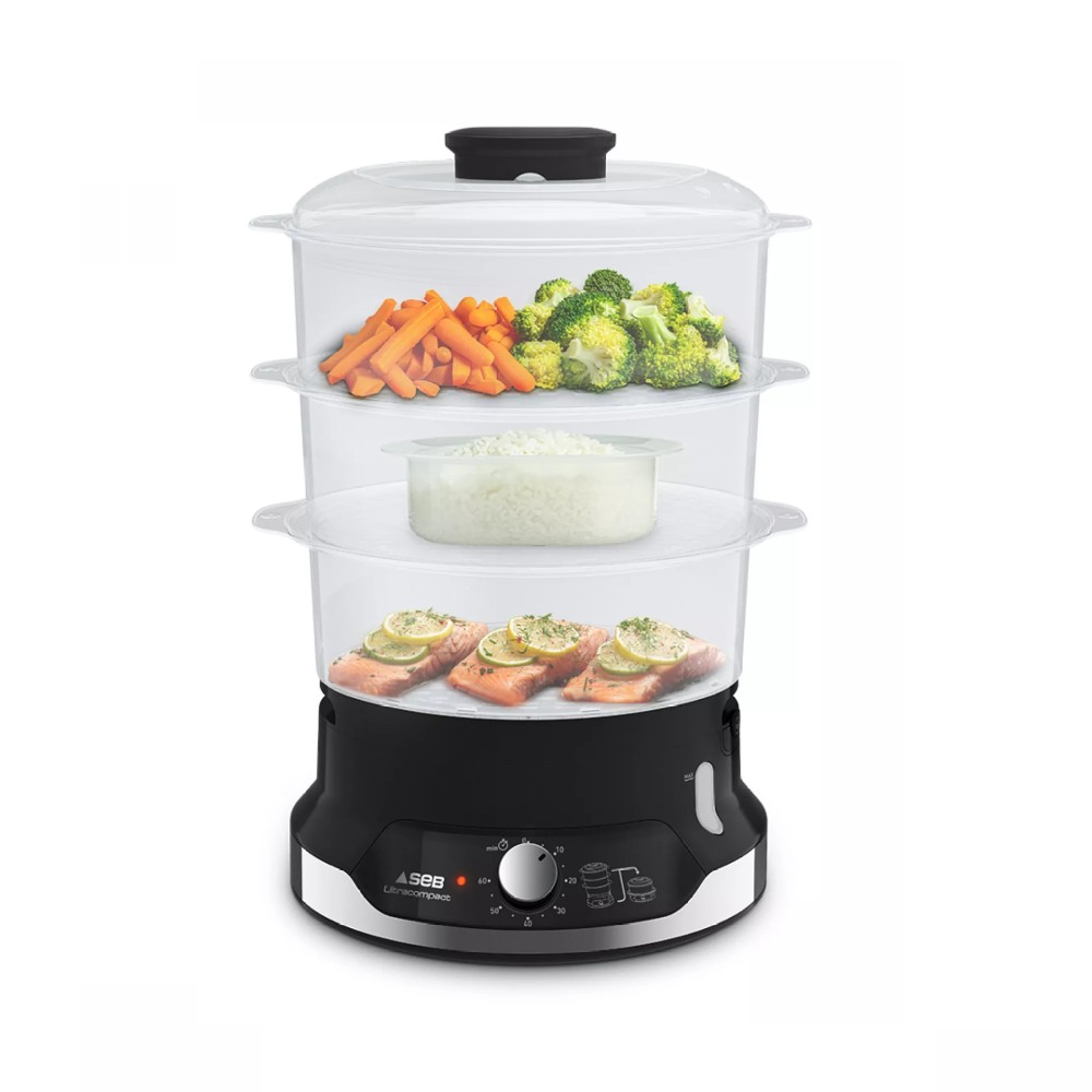 Tefal Ultracompact Steam Cooker (Food Steamer) | VC2048