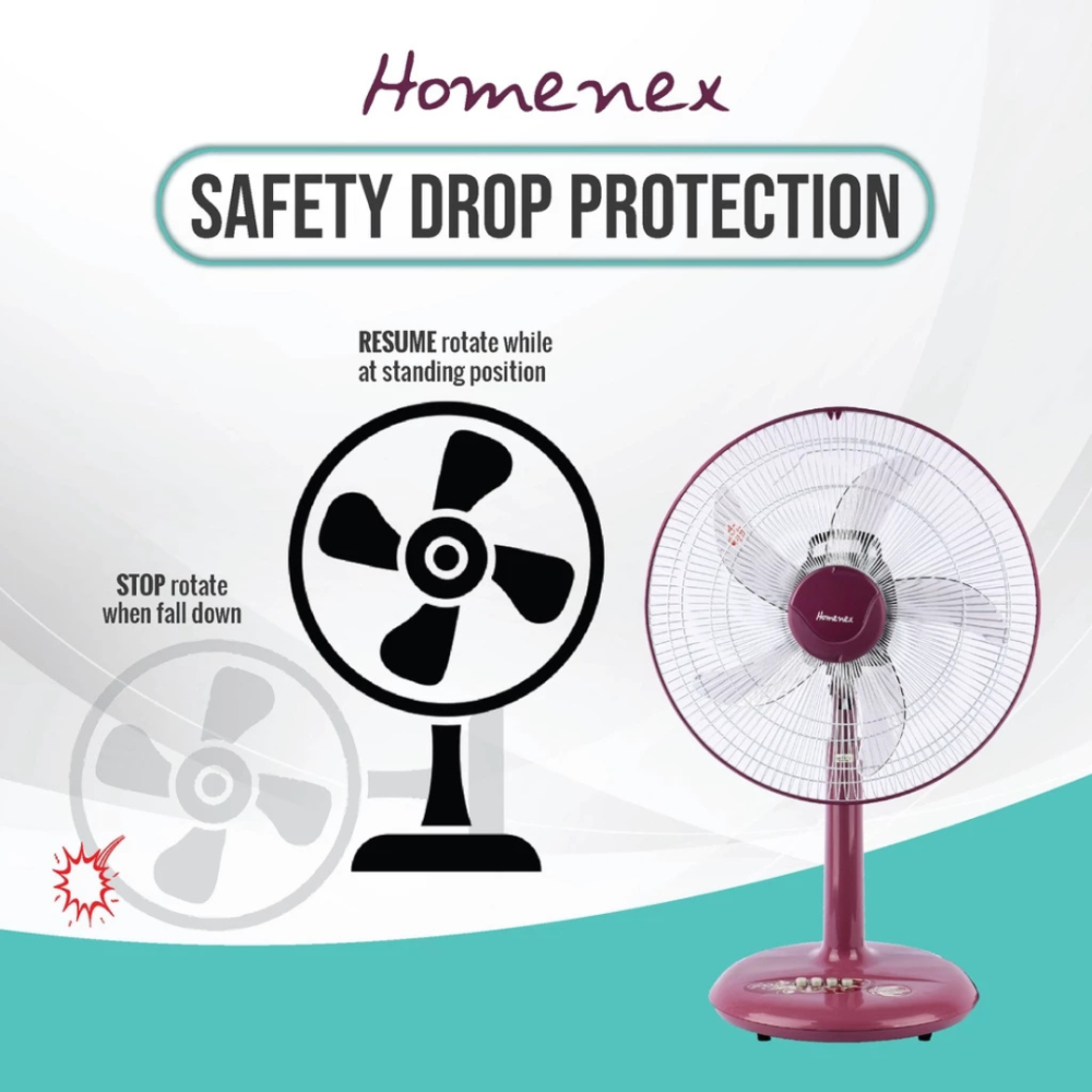 HOMENEX 16" TABLE FAN | HLF1594
