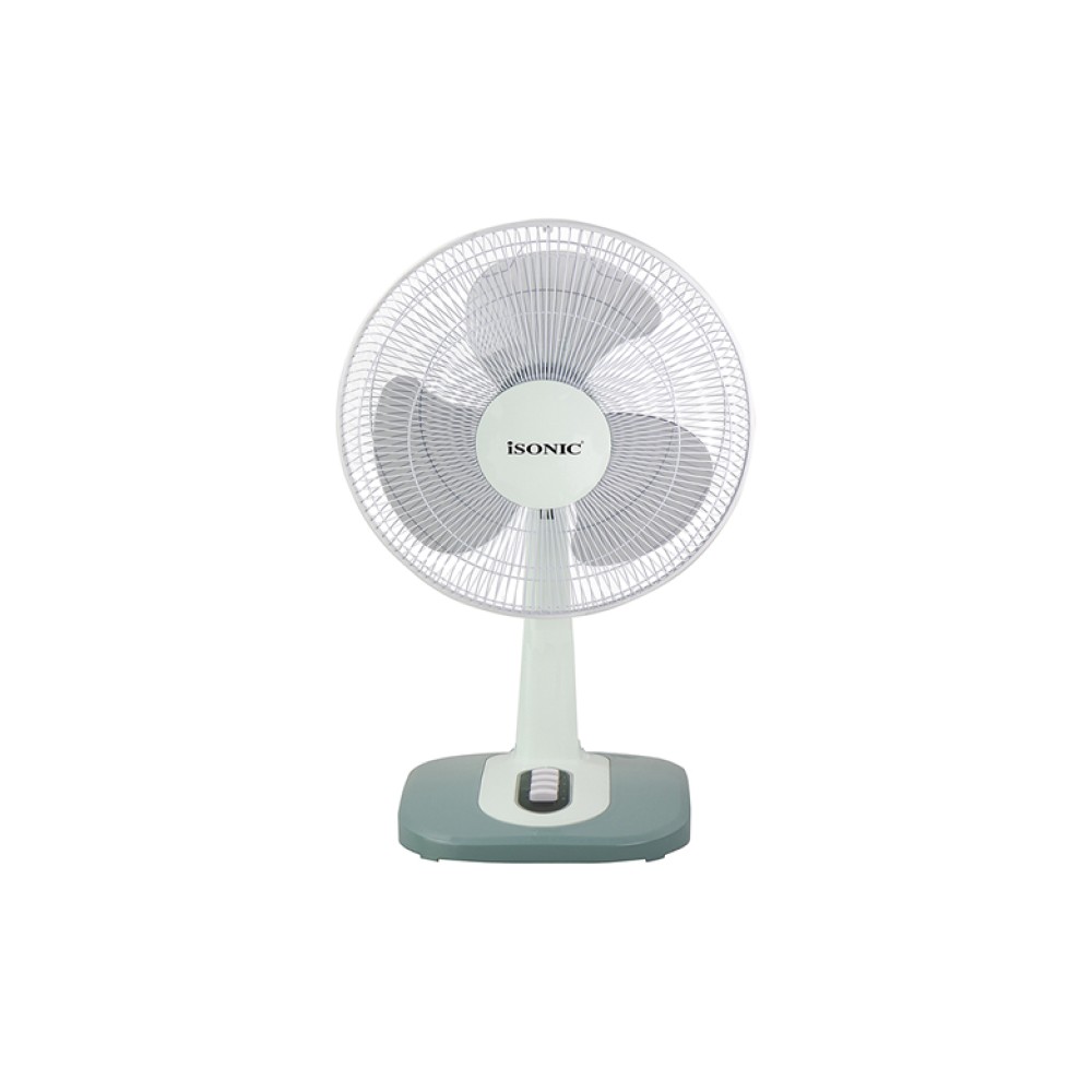 ISONIC 12" TABLE FAN - LIGHT GREEN | ITF12