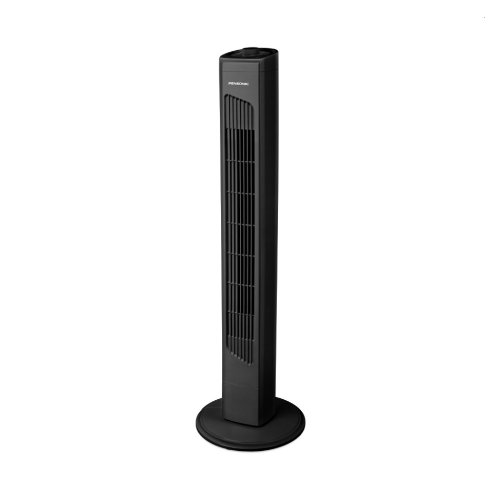 Pensonic 36" Height Tower Fan with Oscillating Head (Black) | PTW-181(B)