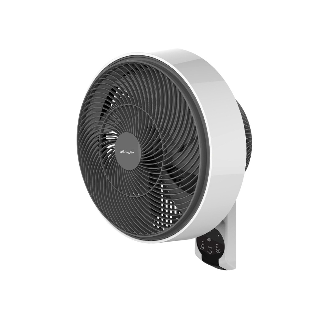 Alpha Motto WF60 12" Wall Fan with 3 Speed Remote (White) | Motto Wall Fan 60