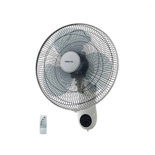 Mistral 16" Wall Fan with Remote Control (White) | MWF1631R