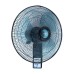 Mistral 16" Wall Fan with Remote Control (Dark Grey) | MWF16R