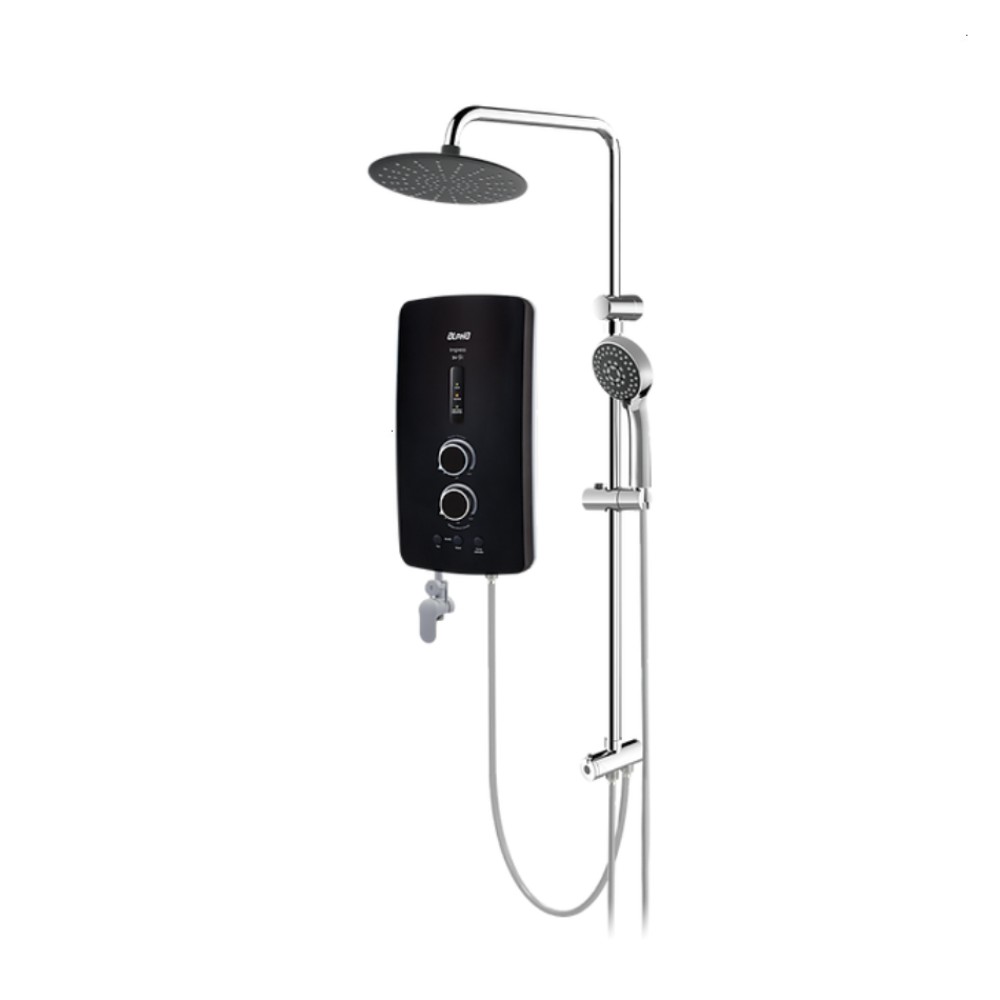 Alpha IM 9i Plus RainShower Instant Water Heater (DC Pump) (Matt Black)