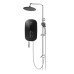 Alpha SMART 18 i Plus Rain Shower Instant Water Heater (DC Pump) (Matt Black 2021) | Smart 18 i Plus RainShower