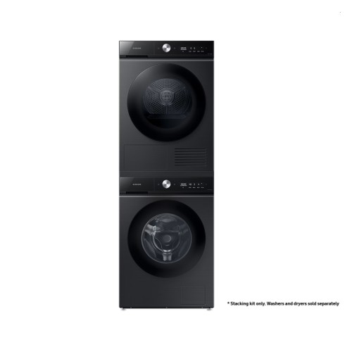 SAMSUNG BESPOKE LAUNDRY STACKING KIT (BLACK) | SKK-SRV