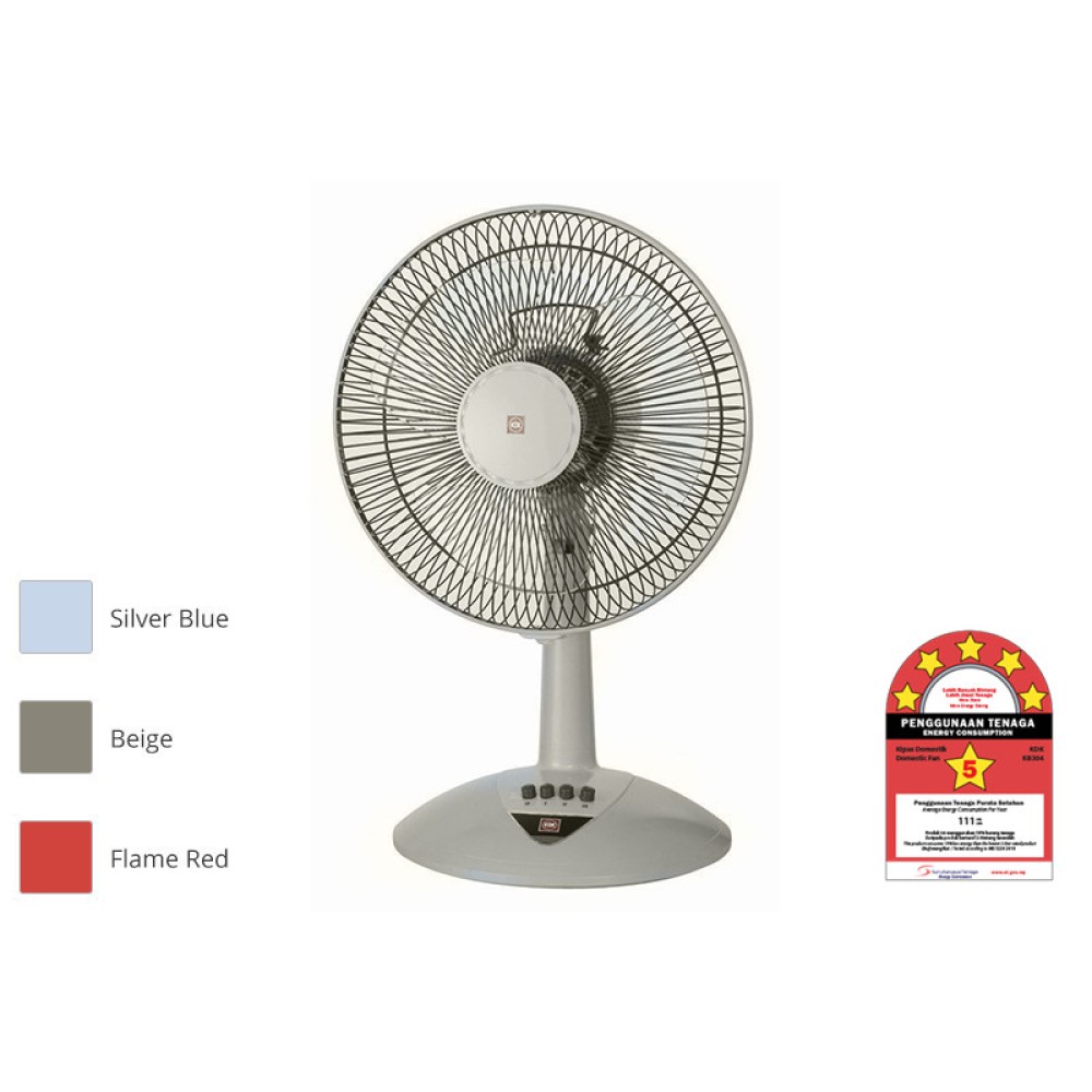 KDK 12" TABLE FAN - BEIGE