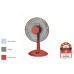 KDK 12" TABLE FAN - FLAME RED