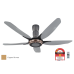 KDK YURAGI V-TOUCH SERIES 5 BLADE REMOTE CONTROL CEILING FAN WITH AC MOTOR (COPPER BRONZE) | K15Y2-CO