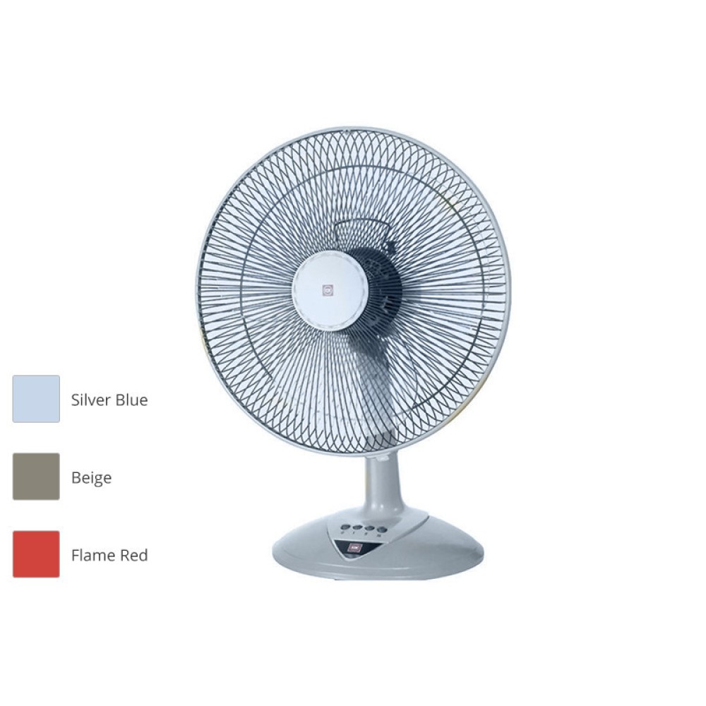 KDK TABLE FAN 16" - SILVER BLUE